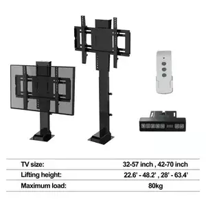 Smart TV Rack Möbel Kompakter motorisierter TV-Hebe mechanismus Ständer Elektrische TV-Halterung