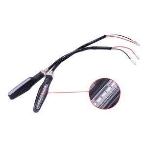 Clignotants de moto ADT à 12 LED, feux arrière dynamiques, clignotants jaunes à défilement pour moto - Product Image 4