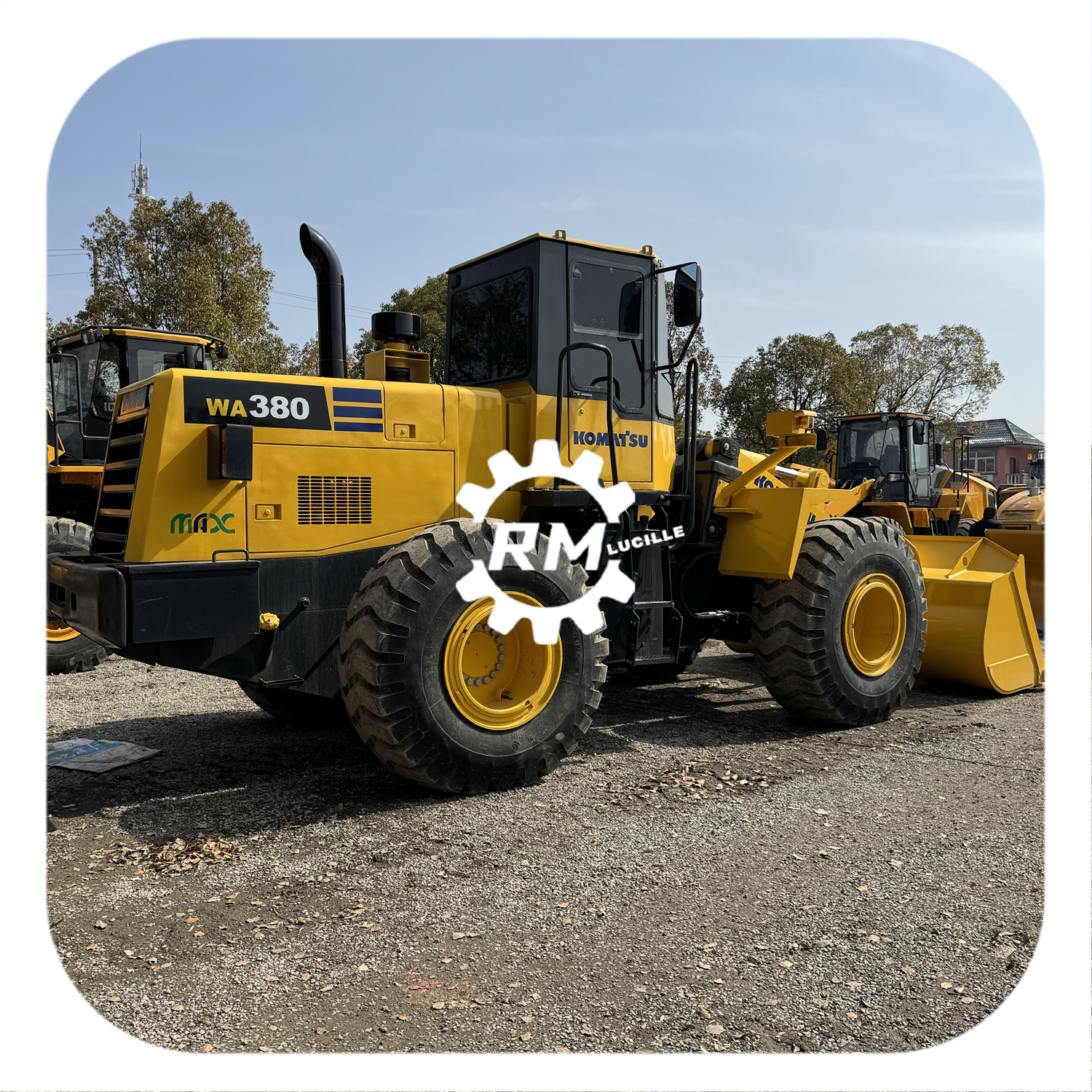 Wa380-3 Подержанные погрузчики Komatsu, хорошие насадки, японские подержанные wa320-3 Komatsu wa320-5 wa470, Подержанные погрузчики для продажи