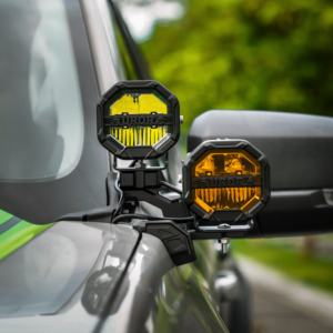 E Marqué Noir <span class=keywords><strong>AlMg</strong></span> 2022 pour Ranger Pillar Light Mount Accessoires d'extérieur - Product Image 4