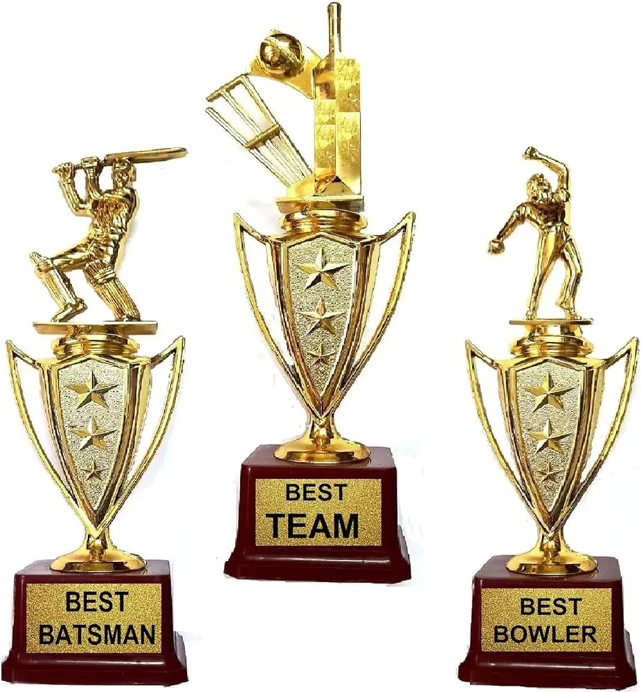 रेज़िन पुरस्कार खेल प्रतियोगिता क्रिकेट कप ट्रॉफी