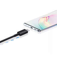 Cable de carga rápida tipo C Original Cable USB C de cobre puro para Samsung para Galaxy S20 S10 S9 S8 Note 10 Compatible con IOS Comp