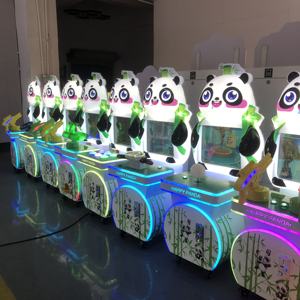 Máquina recreativa multijuego para centros comerciales, consola de videojuegos con temática de Panda, simulador de arcade para niños al por mayor - Product Image 6