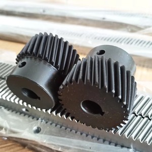 M1.25 M1.5 M2 M3 M4 M5 Engrenage hélicoïdal à rotation droite pour routeur, Catégorie de produit : Pignons - Product Image 2