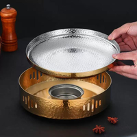 Offre Spéciale – Ensemble de casseroles peu profondes modernes en acier inoxydable, compatibles gaz et induction, qualité alimentaire, pour fruits de mer, ustensiles de cuisson professionnels