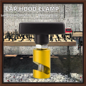 Support de levage antidérapant en aluminium doré pour capot moteur, barre de maintien à pression d'air pour capot et <span class=keywords><strong>coffre</strong></span> de voiture, outils pour véhicules - Product Image 3