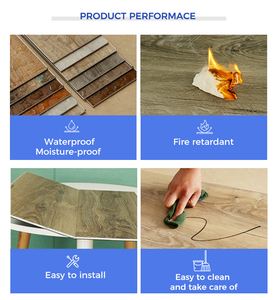 Suelo de Vinilo de Lujo de Tamaño Personalizado, Resistente al Agua, con Núcleo Duro de SPC, Sistema de Clic, Efecto Madera - Product Image 4