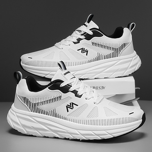 Zapatillas Deportivas Casuales y Cómodas para Hombre, con Cierre de Cordones, Plantilla Ancha y Suela Antideslizante para Cada Temporada - Product Image 2