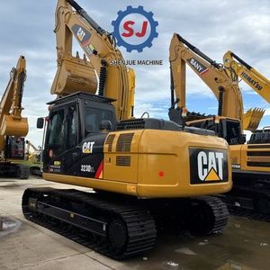 Excavatrice sur chenilles hydraulique Caterpillar CAT323 de 23 tonnes, faible nombre d'heures, engin de construction lourd à vendre, moteur CAT C7.1 - Product Image 4