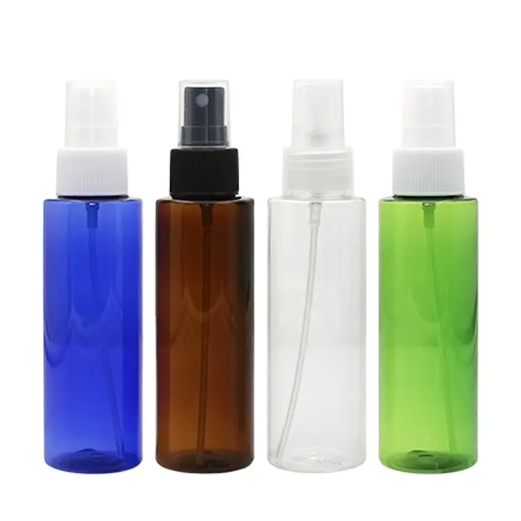 30ml 50ml 60ml 100ml 150ml 250ml 500ml 1L 5L elegante ámbar azul verde de plástico vacía botella de spray para mascotas de los fabricantes