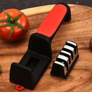 Afilador de Cuchillos Manual Multifuncional de Acero al Carbono, Fácil de Usar, Herramienta Rápida para Afilar Tijeras para Uso Doméstico - Product Image 2