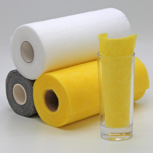 Prodotti per la pulizia 100% PP tessuto non tessuto fuso piatto pulito panno per la pulizia, strofinacci coreani in luffa che puliscono il panno per la pulizia - Product Image 1