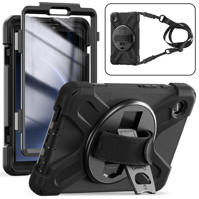 Heavy Duty Shockproof Silicone Tablet Cover Case for Samsung Galaxy Tab A9 Case