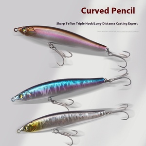 Le Brave Leurre Artificiel Dur Affleurant en ABS Imprimé pour Pêche au Fond à Longue Distance, Type Crayon, pour Achigan et Carpe - Product Image 2