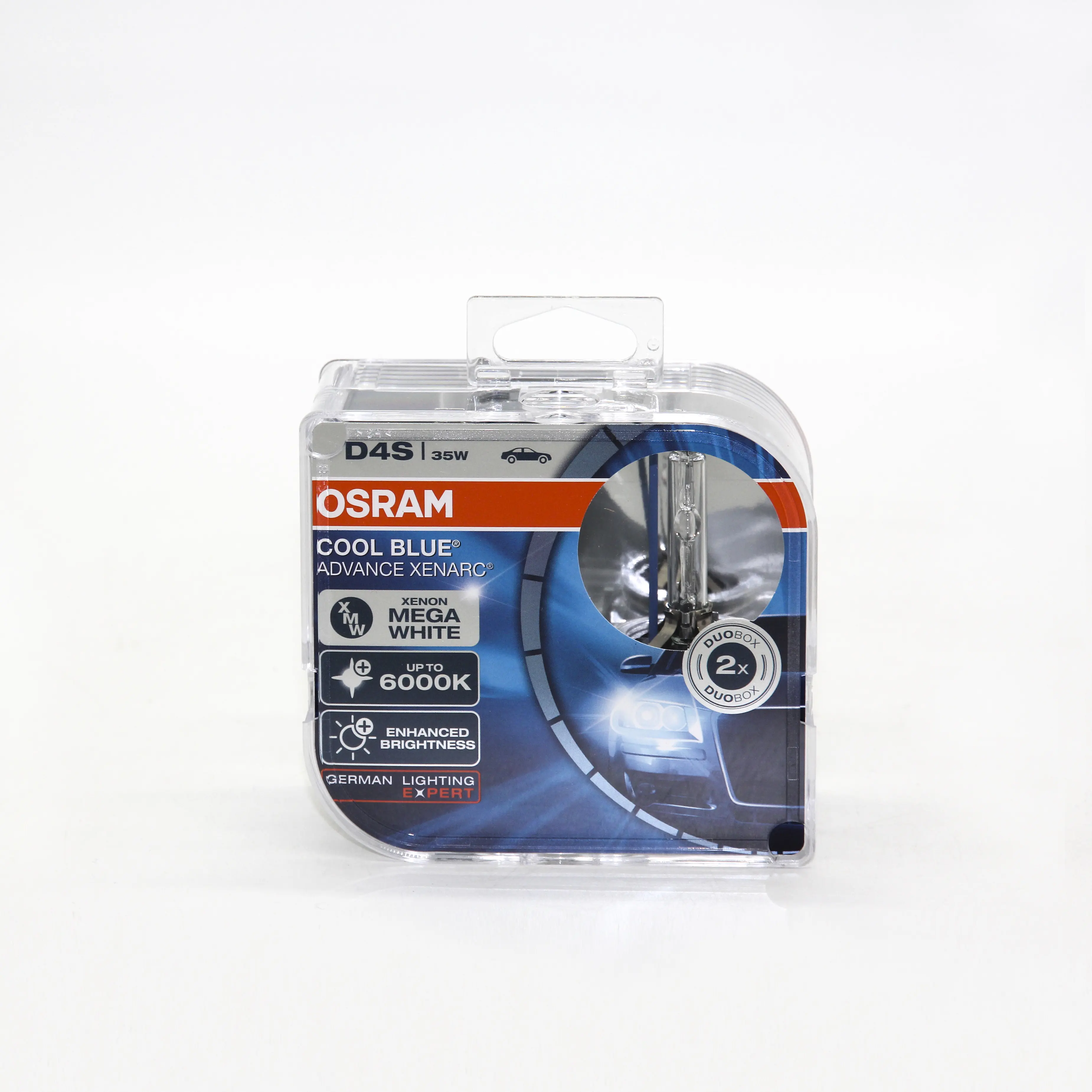 OSRAM 66440CBA D4S 12V 35W 6000K HID Xenon Bulb dengan Kode Kepercayaan