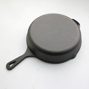 <span class=keywords><strong>Padella</strong></span> antiaderente <span class=keywords><strong>in</strong></span> ghisa da 12 pollici <span class=keywords><strong>padella</strong></span> nera lucida liscia 28cm - Product Image 2