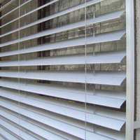 Stores de fenêtre horizontaux européens en alliage d'aluminium à persiennes, stores d'ombrage d'été, volets pare-soleil, écran de protection pour fenêtre