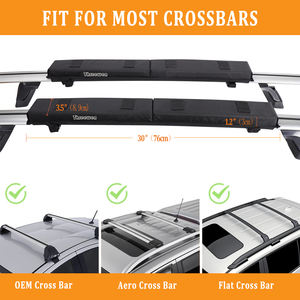 Porte-bagages universel <span class=keywords><strong>de</strong></span> <span class=keywords><strong>toit</strong></span> souple, 10 pièces, tampons porte-bagages pour Kayak, surf, avec sangles - Product Image 2