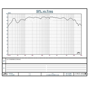 EY-04プラスチック紙でコーティングされた6.5インチの鋳造アルミニウム洗面器フレーム斜めのロングストロークミッドウーファーHIFI 5オームスピーカー/1PCS - Product Image 6