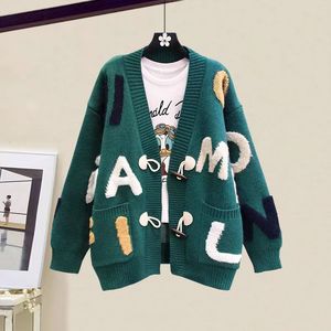 <span class=keywords><strong>Pull</strong></span> pour <span class=keywords><strong>femme</strong></span> T1983 Jacquard Design Tricots pour <span class=keywords><strong>femme</strong></span> Veste tricotée d'hiver Manteau tricoté pour <span class=keywords><strong>femme</strong></span> Cardigan pour <span class=keywords><strong>femme</strong></span> - Product Image 1
