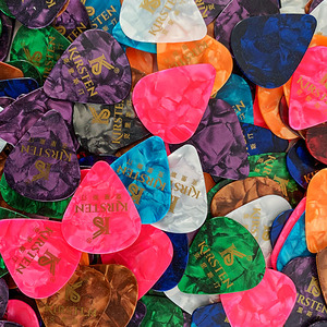 Chất Lượng Cao Guitar Phụ Kiện Biểu Tượng Tùy Chỉnh 0.46Mm Nhựa Celluloid Guitar Picks - Product Image 6