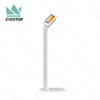 Kiosque de support de plancher de tablette commerciale de retour LSF08-K pour iPad support de plancher de sécurité pour le kiosque de plancher d'iPad pour l'iPad 10 11 "Android