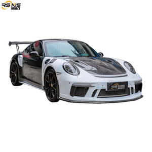 Kit Carrozzeria in Fibra di Carbonio Stile GT3 per <span class=keywords><strong>Porsche</strong></span> <span class=keywords><strong>911</strong></span> 991.1 991.2: Cofano Anteriore, Paraurti, Minigonne Laterali, Alettone Posteriore, Spoiler, Diffusore - Product Image 5