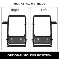 Support de volant de course Sihao EU Warehouse, support de simulateur pliable et réglable pour pédales de cockpit de jeu G29, simulateur non inclus