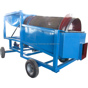 Mini Trommel Portátil <span class=keywords><strong>con</strong></span> <span class=keywords><strong>Motor</strong></span> Diésel para Separación de Oro Aluvial, Ecológico y de Protección Ambiental - Product Image 1