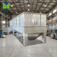 Réservoir de décantation à plaques inclinées avancé pour l'épuration des eaux usées des usines agroalimentaires et de l'industrie des boissons