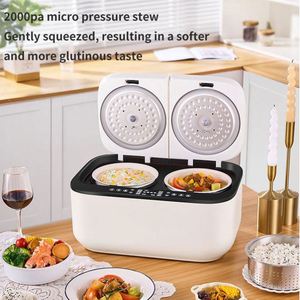 Autocuiseur de riz multifonction 5L antiadhésif à écran tactile, modèle exclusif usine, double fonction micro-ondes - Product Image 3