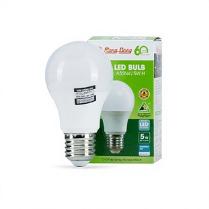 Bombilla LED Rang Dong A55 de 5W, Lámpara Redonda de Ahorro de Energía, Casquillo E27, Luz de Repuesto para Iluminación Interior Moderna - Product Image 1