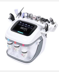 a Professional 8 In 1 Multifunctional Vacuum Face Cleaning Hydro Water Oxygen Jet Peel Machine Crystal Microdermabrasion Machine