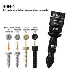 Juego de Puntas Magnéticas Multifuncionales de Doble Uso con Punta Hexagonal de Inserción Rápida y Combinación de Puntas PH - Product Image 5