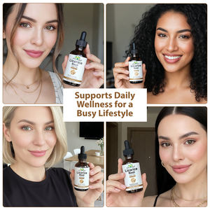 Suplemento Alimentar Orgânico de Tintura de Raiz de Alcaçuz OEM de Marca Própria para Suporte Digestivo e Intestinal - Gotas Líquidas de Extrato de Raiz de Alcaçuz - Product Image 6