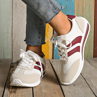 Chaussures Rétro Forrest Gump pour Femme – Nouvelle Collection Automne/Hiver 2025 – Légères, Décontractées, Bicolores, Tendance et Plates
