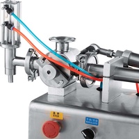 FillinMachine Semi-automatique crème glacée eau liquide miel jus sauce boisson gazeuse pâte de tomate machine de remplissage