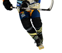 Pantalons de hockey sur roulettes d'entraînement d'équipe professionnels de haute qualité avec logo personnalisé, sublimation, élasticité