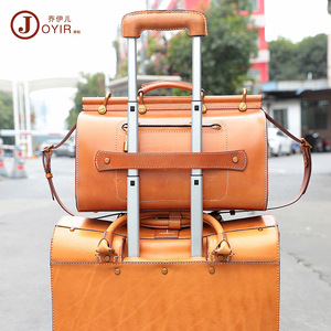 Joyir-Bolso de viaje de cuero auténtico, bandolera resistente al agua de 20-35L para mujeres y hombres, viajes de ocio - Product Image 3