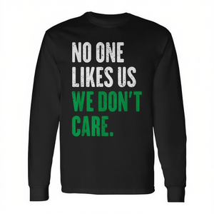 No nos gustan ni los de un lado ni los de otro, no nos importa, camiseta de manga larga, color negro, talla unisex para adultos - Product Image 2