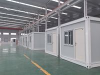 Maisons Conteneur Préfabriquées Modulaires Détachables Pliables Extensibles pour Logement 20 40 Pieds
