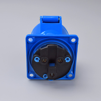 Prise dissimulée industrielle IP44 de haute qualité 3PIN 16A 32A 220-240V prise de courant en cuivre étanche