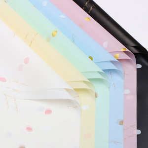 Mờ Tiếng Anh bó hoa bao bì Quà Tặng Giấy giấy gói Hoa Mưa Cánh Hoa - Product Image 1