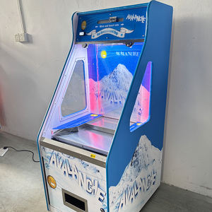 Gettoniera macchina valanga 2 ° Gen operata per la vendita di macchine da gioco per interni corpo in legno blu Arcade gettoniera - Product Image 3