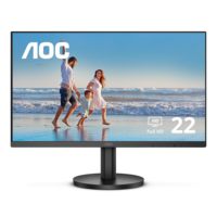 Aoc 22B3HM Moniteur à panneau DP de 21.5 pouces Micro-lunette murale à trois côtés Ultra-mince Nouveau bureau adapté aux jeux et au bureau