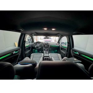 Éclairage d'ambiance intérieur personnalisé pour Volkswagen Golf 7 2014-2020, bande LED acrylique Symphony, lampe d'ambiance, vente d'usine - Product Image 2