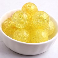 Perles acryliques craquelées tendance en gros pour bijoux et stylos à perler