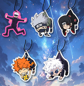 사용자 정의 로고 만화 애니메이션 귀여운 종이 공기 청정기 오래 지속되는 교수형 자동차 공기 청정기 - Product Image 6