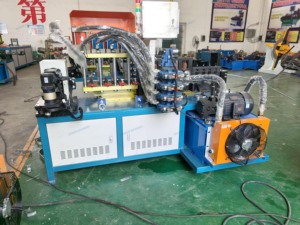 เครื่องขึ้นรูปห่วงเหล็กแผ่นอัตโนมัติพร้อมระบบเจาะและตัดในตัว - Product Image 4