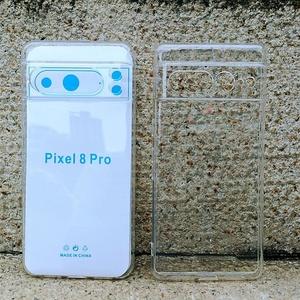 Vente en gros d'étuis transparents pour Google Pixel 8 Pro, étuis pour Google Pixel 6 7 8, coques de téléphone souples flexibles antichoc en TPU - Product Image 1